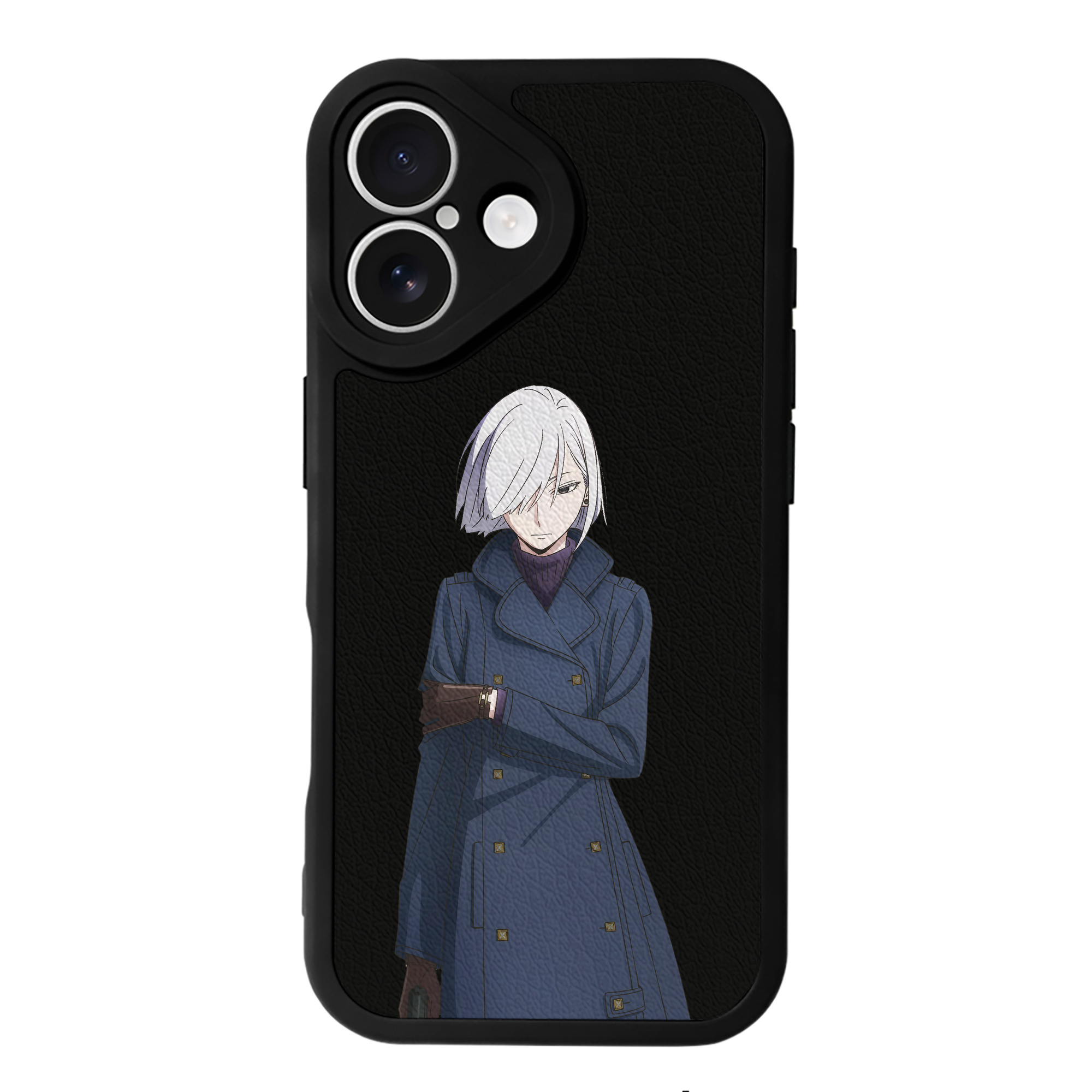 （画像用） SPY×FAMILY间谍家家酒 【iPhone 16シリーズ対応】シリコンスマホケース（レザー調） 材質：シリコン
